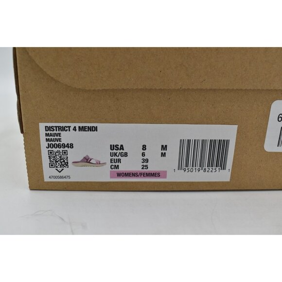 Merrell Womens Size 8 District 4 Mendi Mauve Open Toe Sandals Shoes - Picture 15 of 15